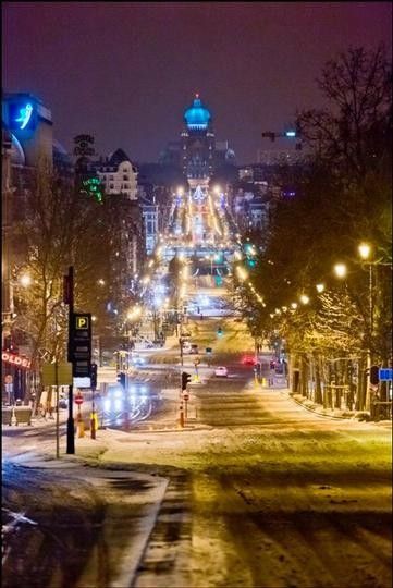*** Bruxelles sous la neige ***